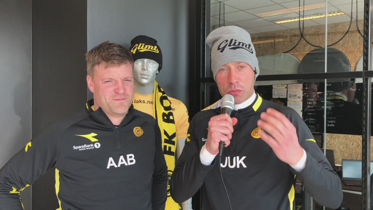 Før kampen mot Strømsgodset